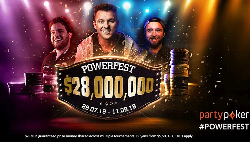 PartyPoker satelity Powerfest