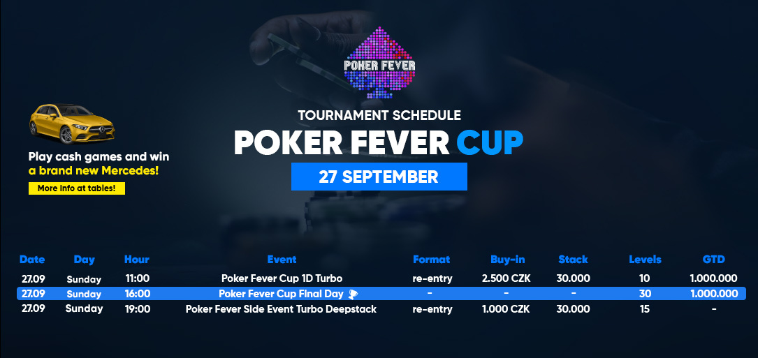 Poker Fever Cup - 27 września
