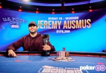 U.S. Poker Open – Jeremy Ausmus triumfuje w piątym evencie
