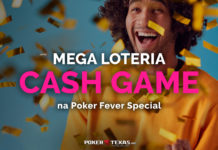MEGA loteria Cash Game w trakcie Poker Fever Special!