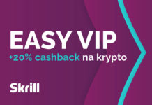 VIP Skrill – teraz łatwy status Silver i 20% cashbacku!