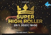 1.500.000 CZK GTD w eventach Go4Games High Rollers Go4Games Super High Roller