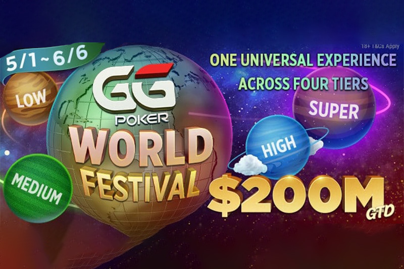 GGPoker World Festiwal HARMONOGRAM