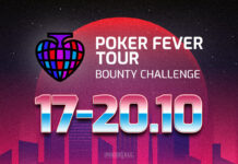 Poker Fever w całkowicie nowej wersji – Bounty Challenge już w październiku! Poker Fever Tour