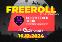 ZAGRAJ ZA DARMO W GRUDNIOWYM POKER FEVER Z 1 000 000 czk gwarantowane! Freeroll GGPoker
