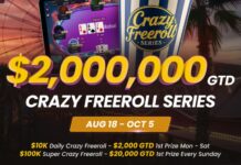 Niesamowity festiwal freeolli na WPT Global – 2 miliony dolarów w pulach! WPT Global Crazy Freeroll Series