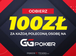 PokerTexas zapłaci Ci za graczy na GGPoker – 25$ za każdą osobę! GGPoker polecanie graczy