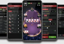 GGPoker app – jak zainstalować na Android i iOS Aplikacja GGPoker – widok stołów i lobby na telefonie