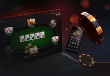 Najlepsze aplikacje do pokera online – ranking 2025 Najlepsze aplikacje pokerowe 2025 – przykład gry na laptopie i telefonie
