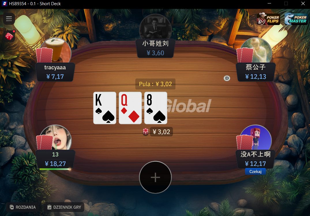 short deck cash game online – niskie stawki