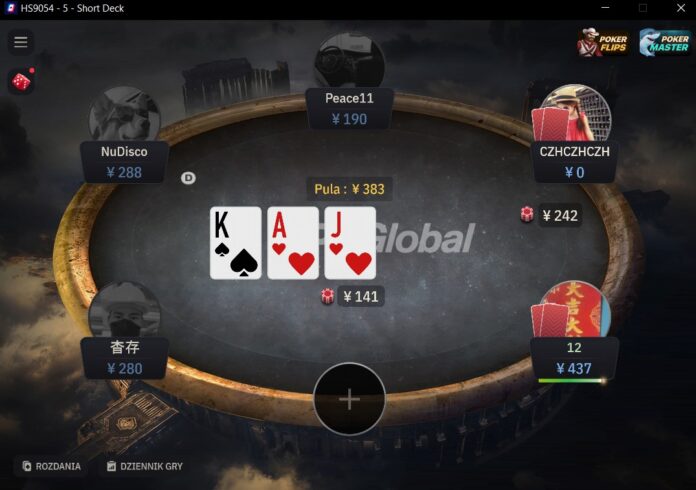 short deck poker online – stół 6+ hold’em w WPT Global
