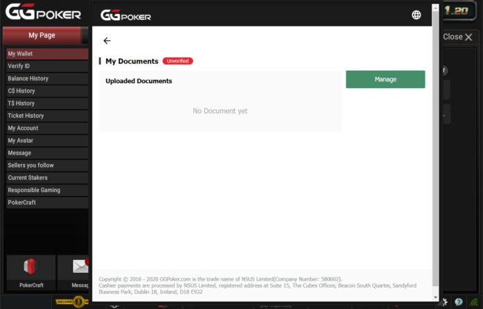 weryfikacja-konta-ggpoker-my-documents Weryfikacja konta w GGPoker – panel przesyłania dokumentów