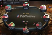 WPT Global cash game – NLH, PLO i Short Deck WPT Global cash game NLH – stół online w trakcie rozdania