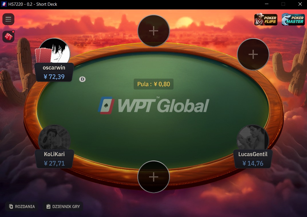 WPT Global czy warto – gra Short Deck online
