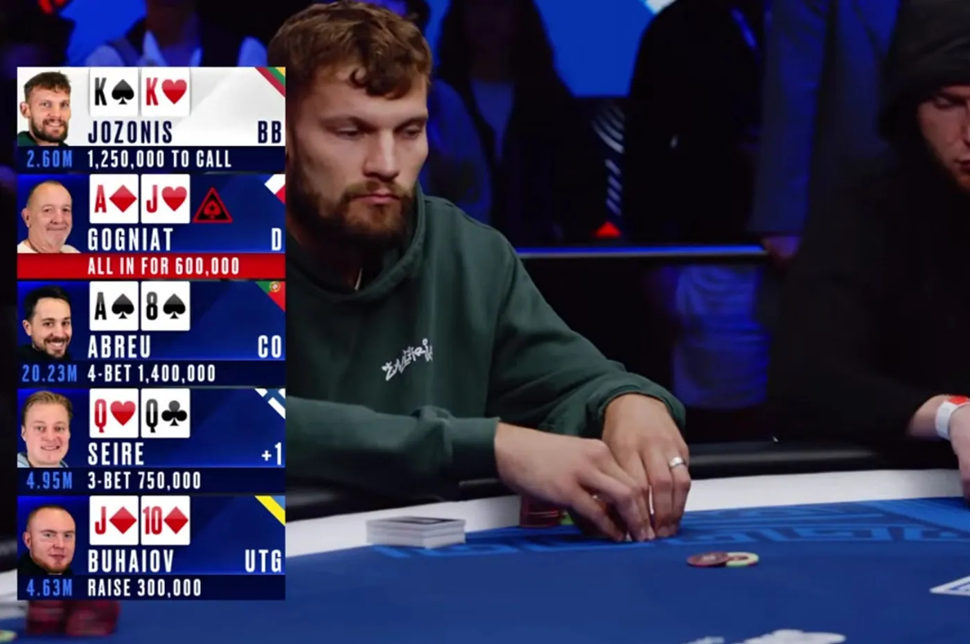 EPT Paryż rozdanie