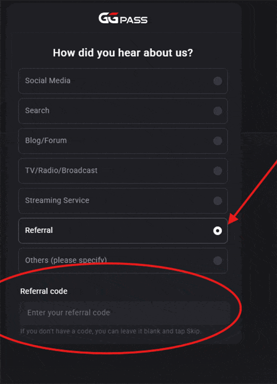 Gdzie wpisać kod bonusowy GGPoker