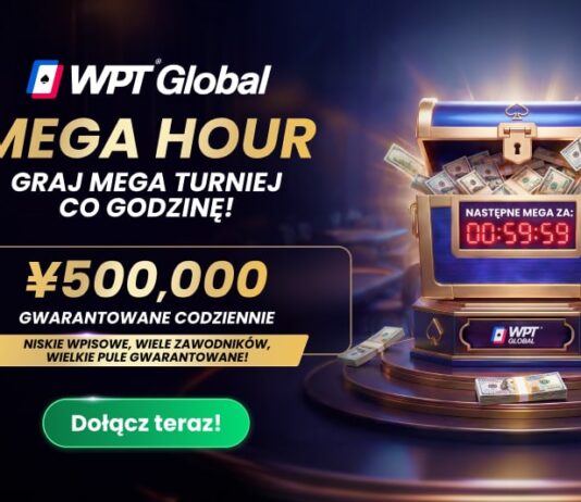 Nowość na WPT Global: tanie turnieje MEGA HOUR z niskim wpisowym WPT Global Mega Hour