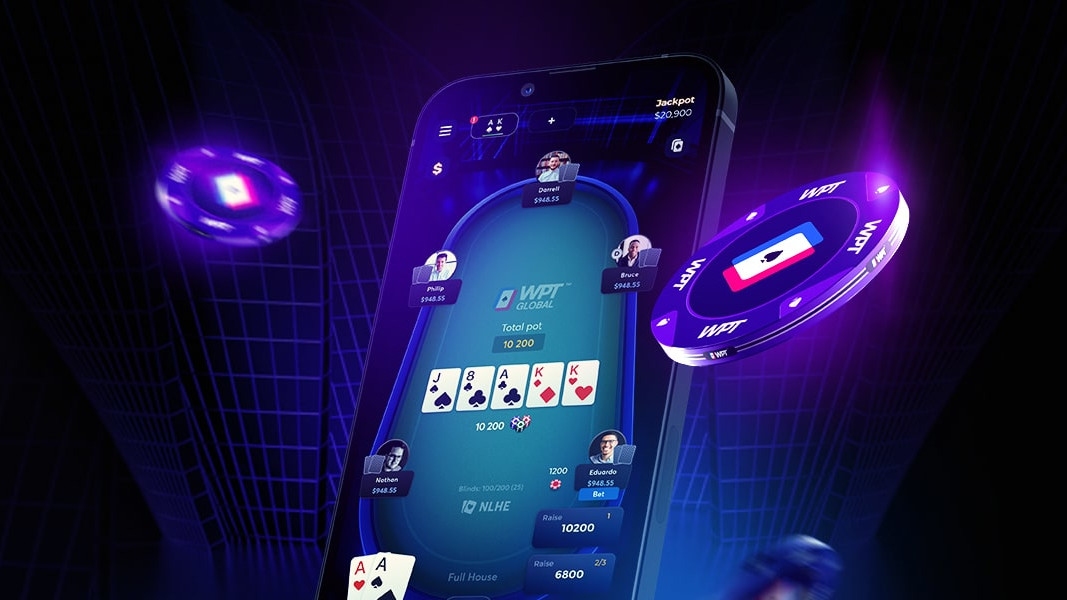Aplikacja mobilna WPT Global do gry w pokera online
