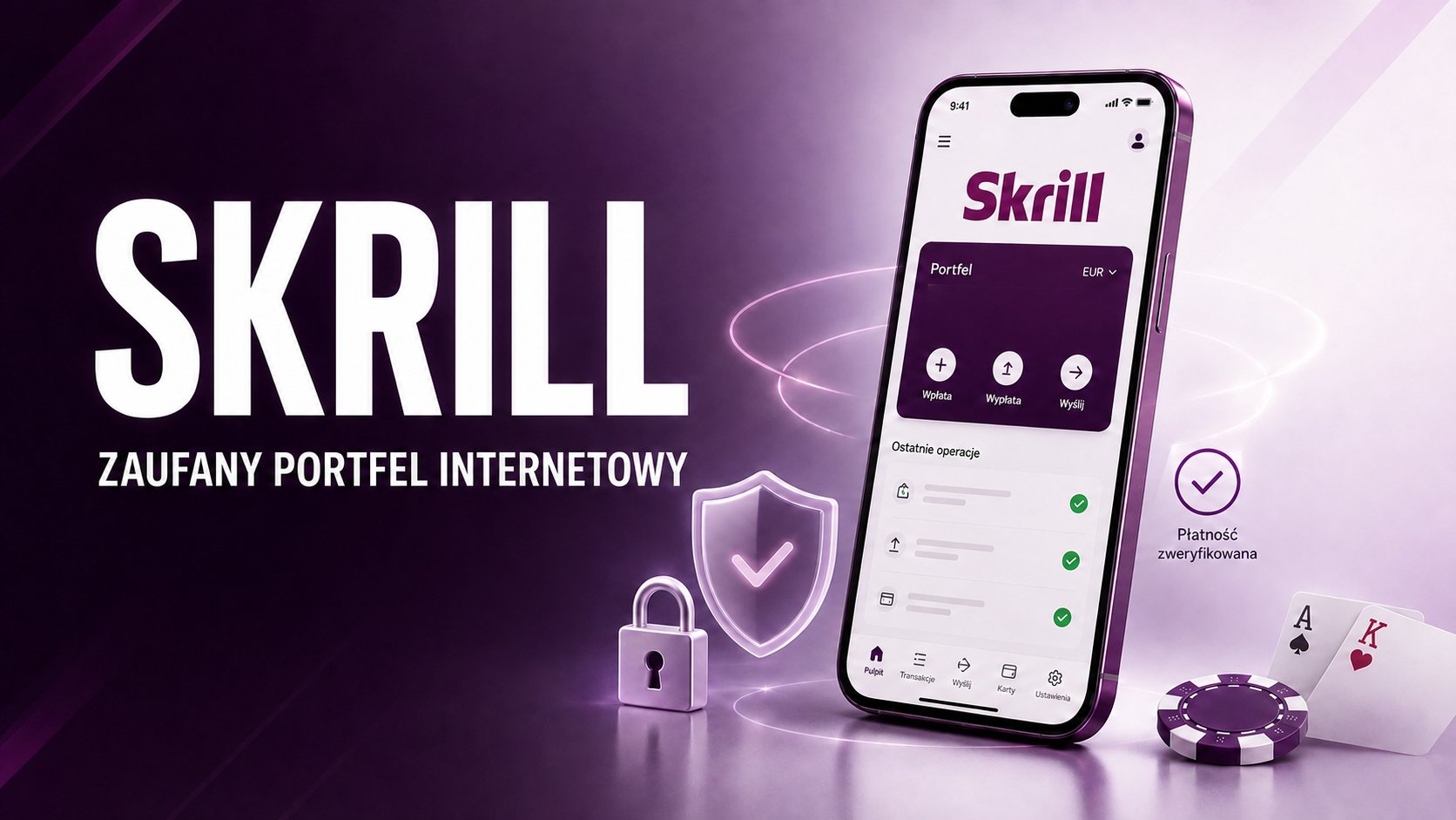 Skrill w pokerze online – wpłaty, wypłaty i opłaty