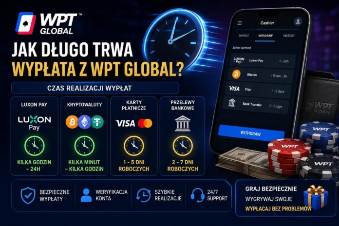 Jak długo trwa wypłata z WPT Global – porównanie metod wypłat i czasu realizacji