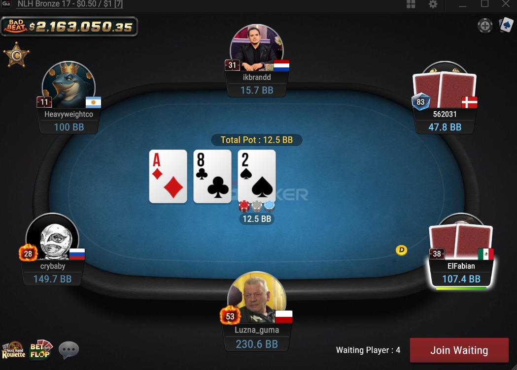 Freerolle czy microstakes w GGPoker – stół na niskich stawkach