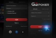 Nie mogę się zalogować do GGPoker – rozwiązania Ekran logowania GGPoker z polami GGPass ID i hasłem