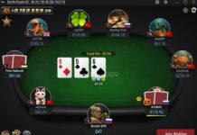 Rush & Cash w GGPoker – jak działają szybkie stoły? Stół cash game w GGPoker pokazujący rozgrywkę online