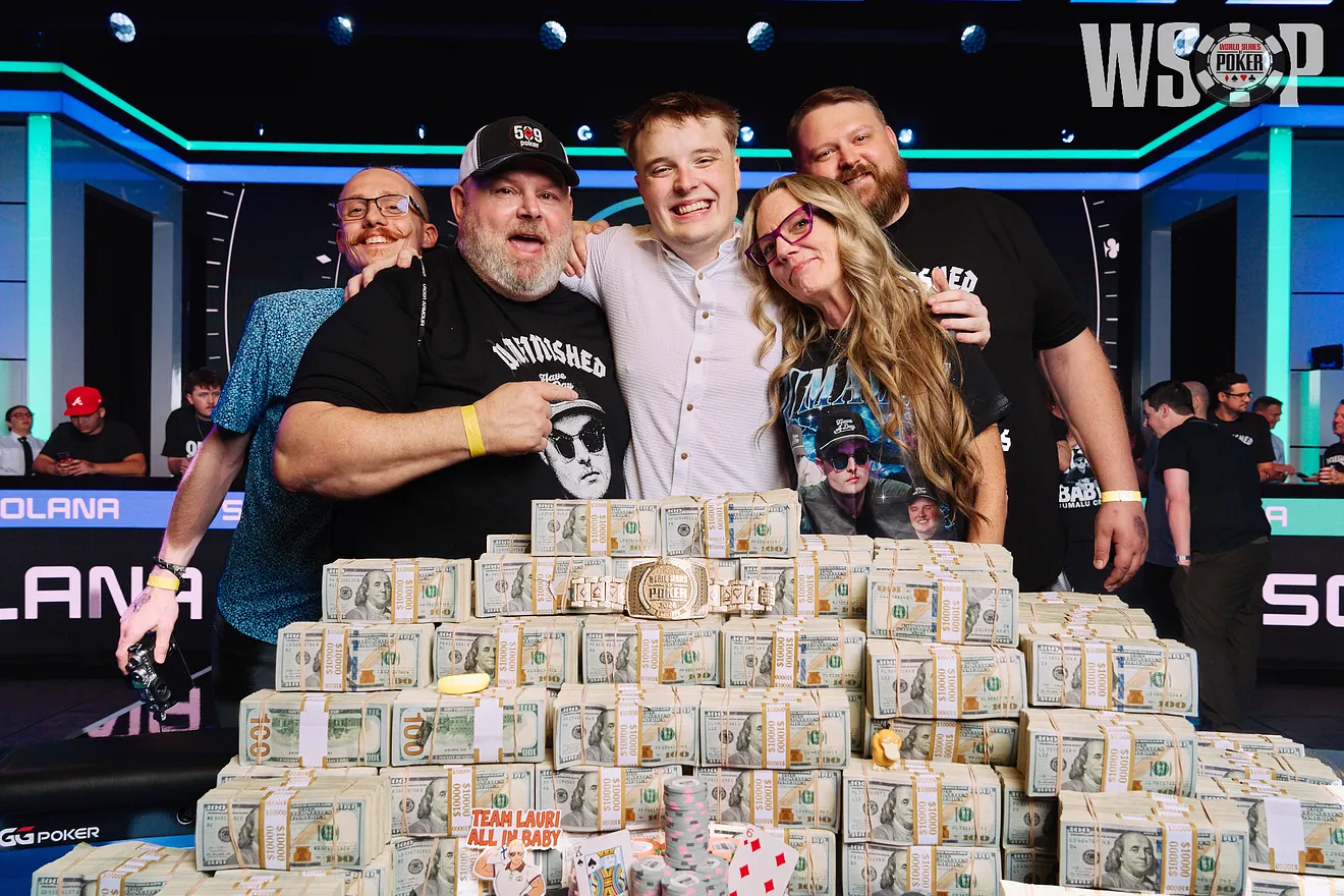 Lucas Jumalon Main Event World Series of Poker
