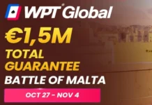 WPT Global – od satelity za 1,10$ do pakietu Battle of Malta! Battle of Malta WPT Global