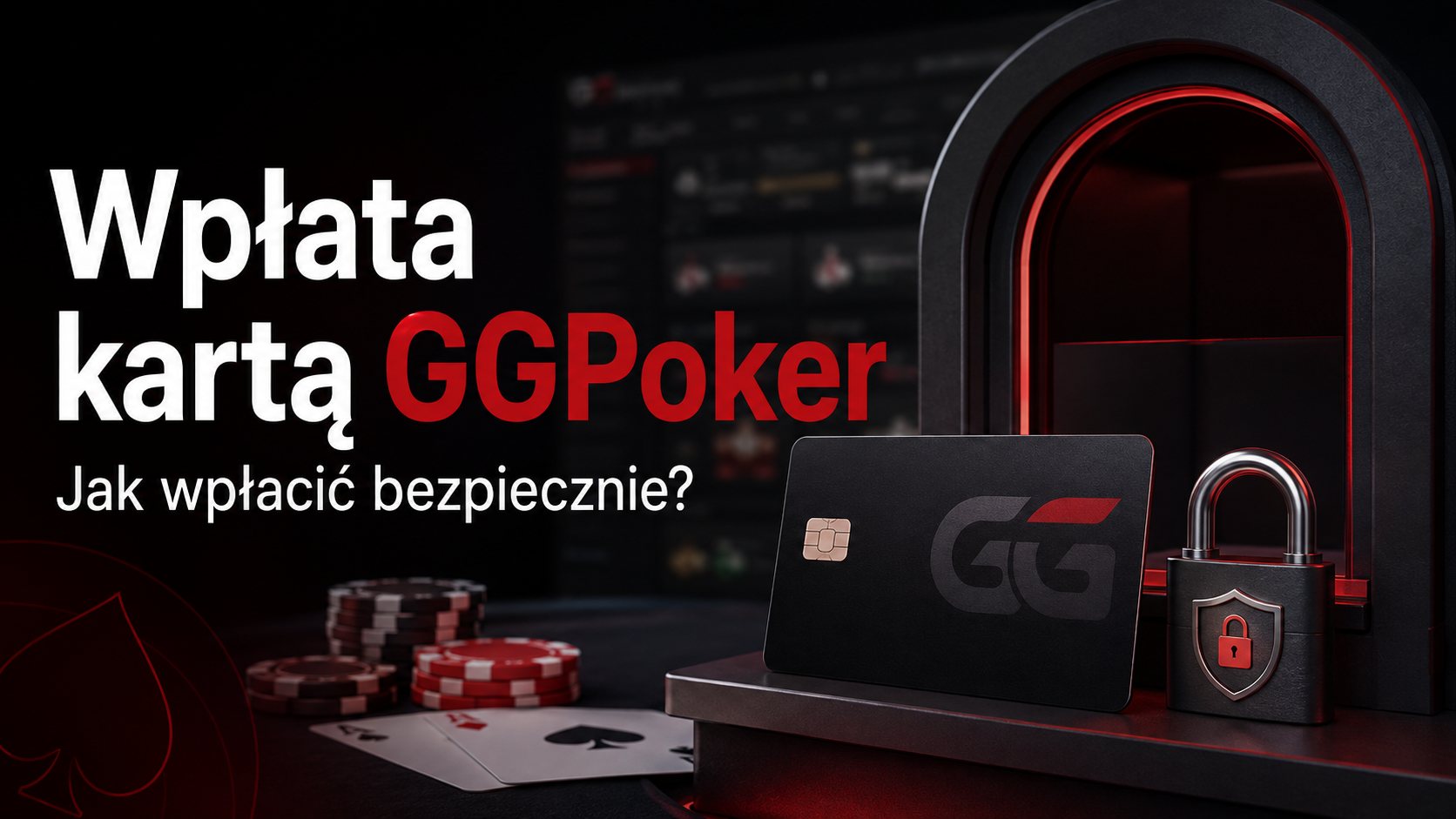 Wpłata kartą w GGPoker i bezpieczna płatność w kasjerze
