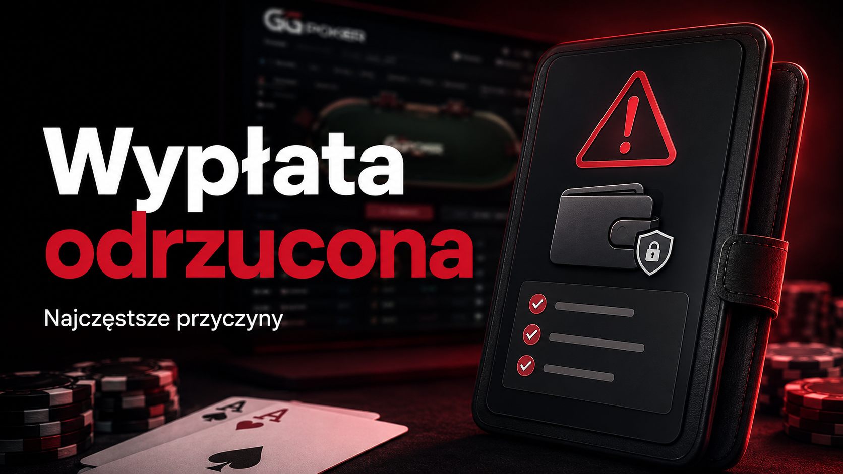 Odrzucona wypłata z GGPoker i checklista przed kontaktem z supportem