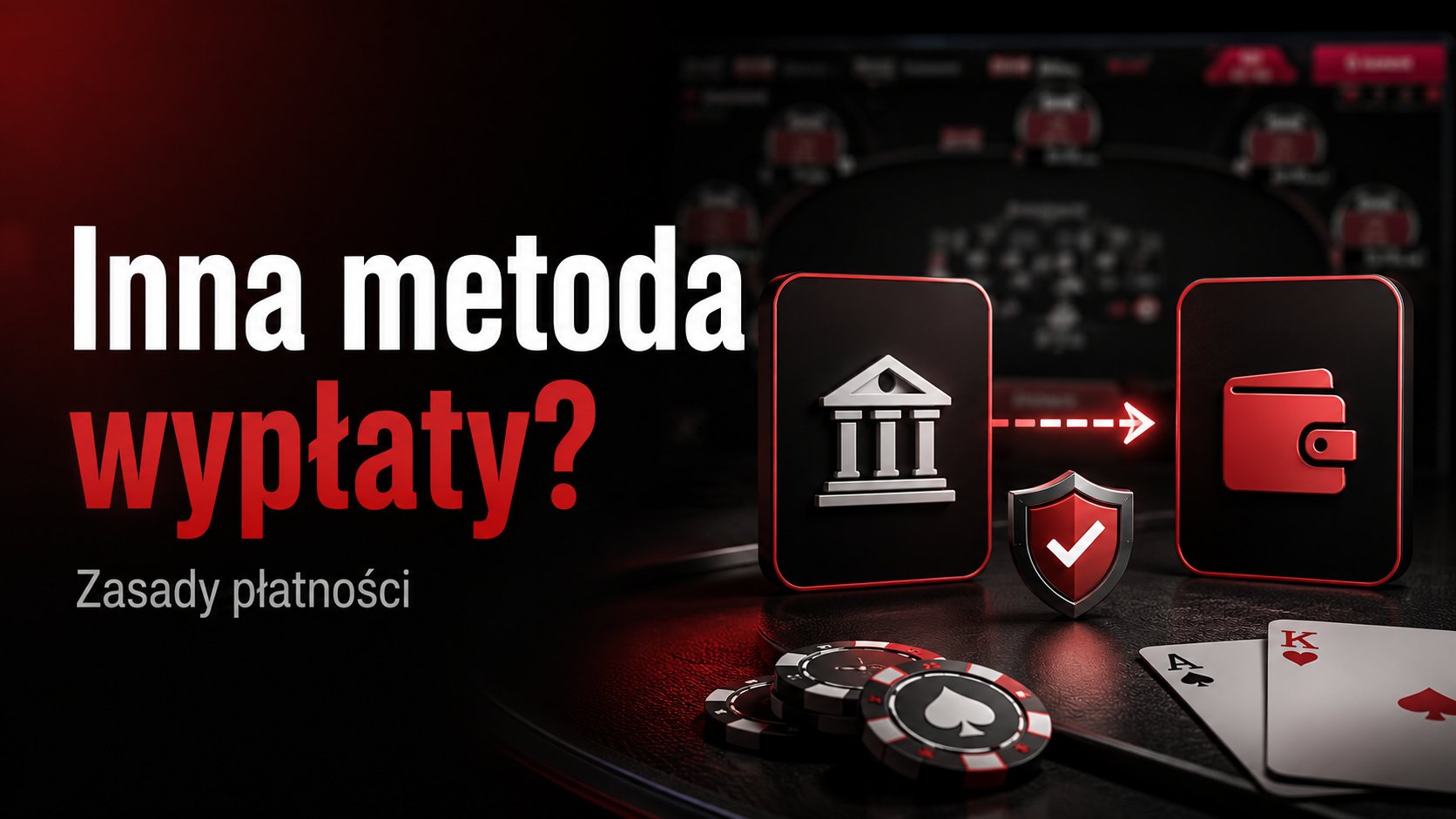 Wypłata z GGPoker inną metodą niż wcześniejsza wpłata