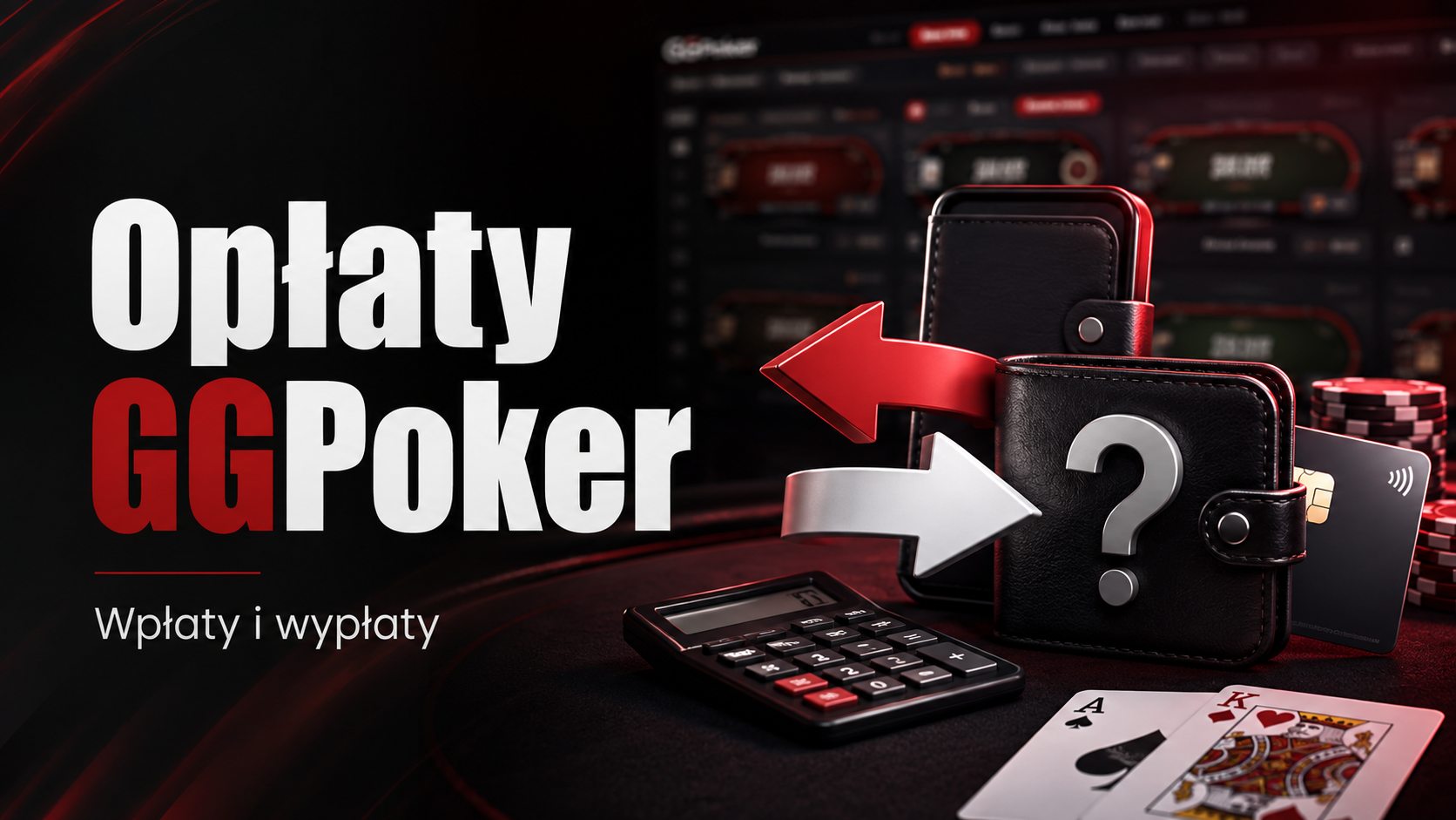 Opłaty za wpłaty i wypłaty w GGPoker oraz przewalutowanie