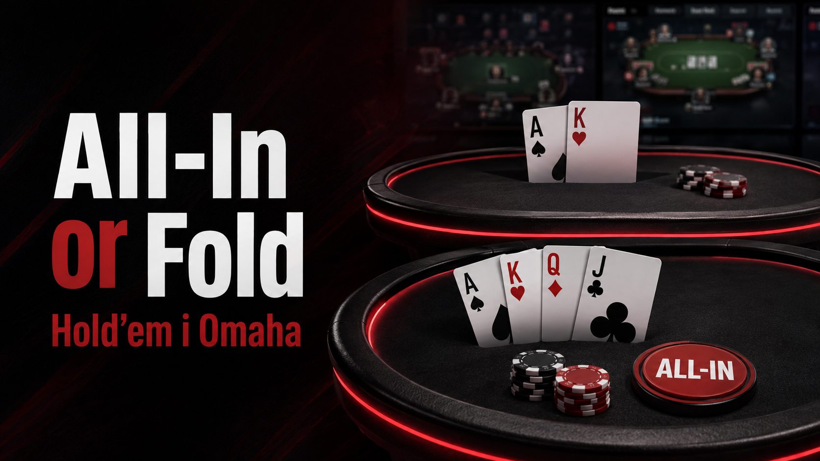 All-In or Fold GGPoker na stołach Hold’em i Omaha